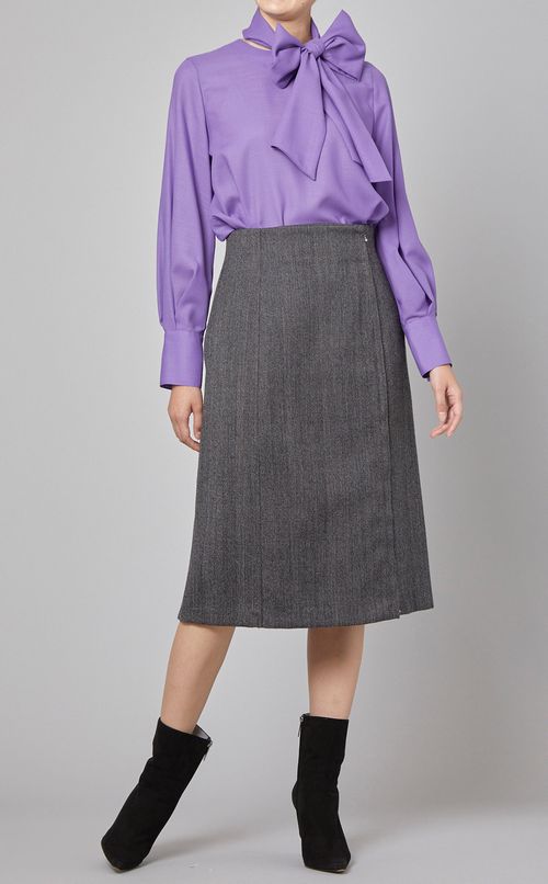 ジップアップタイトスカート