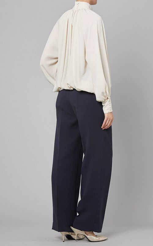 ジョーゼットストレートパンツ