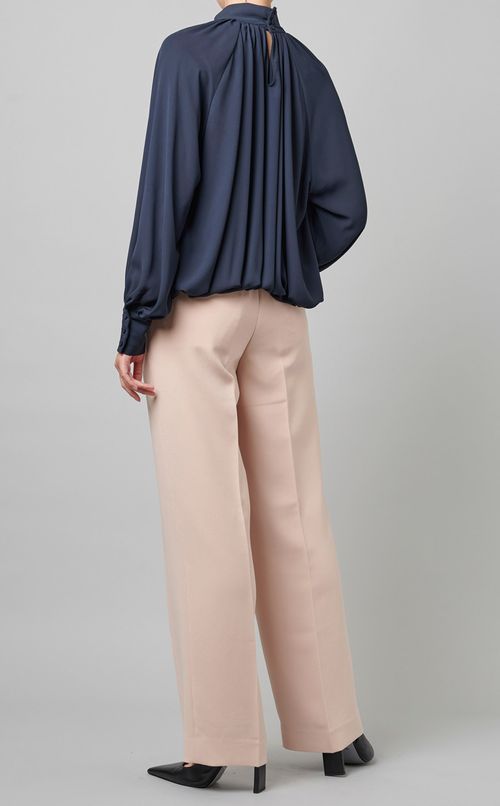 ジョーゼットストレートパンツ