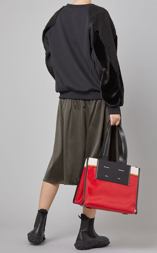 ボアスウェットプルオーバー