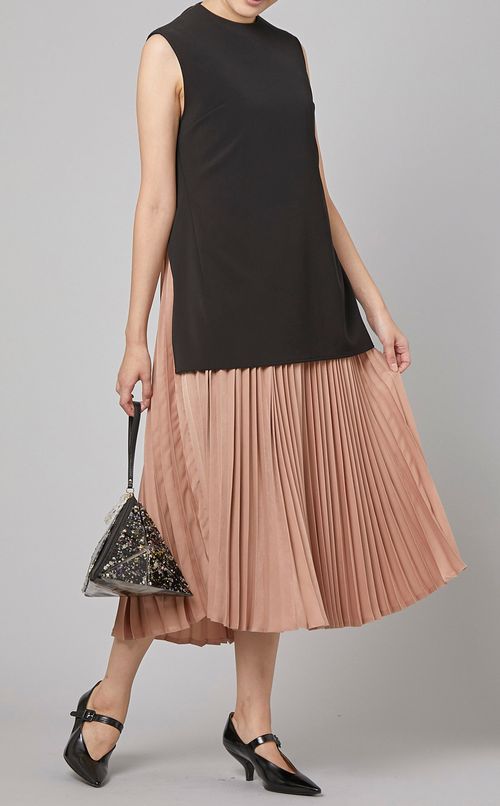 フラワーアクリルミニバッグ