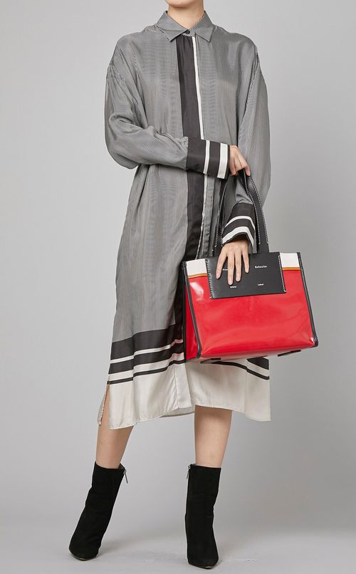 スカーフプリントワンピース