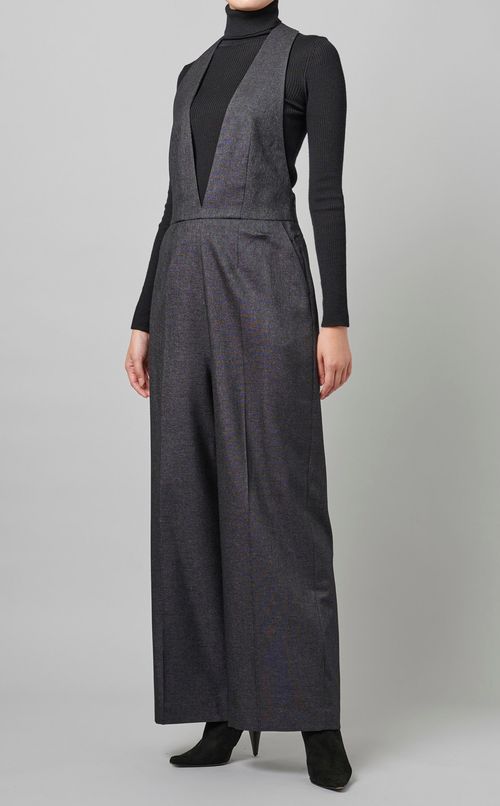 ドレーピーメンズポプリンサロペット