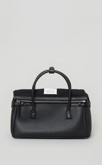 5ACレザーハンドバッグ