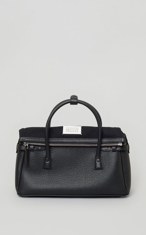 5ACレザーハンドバッグ