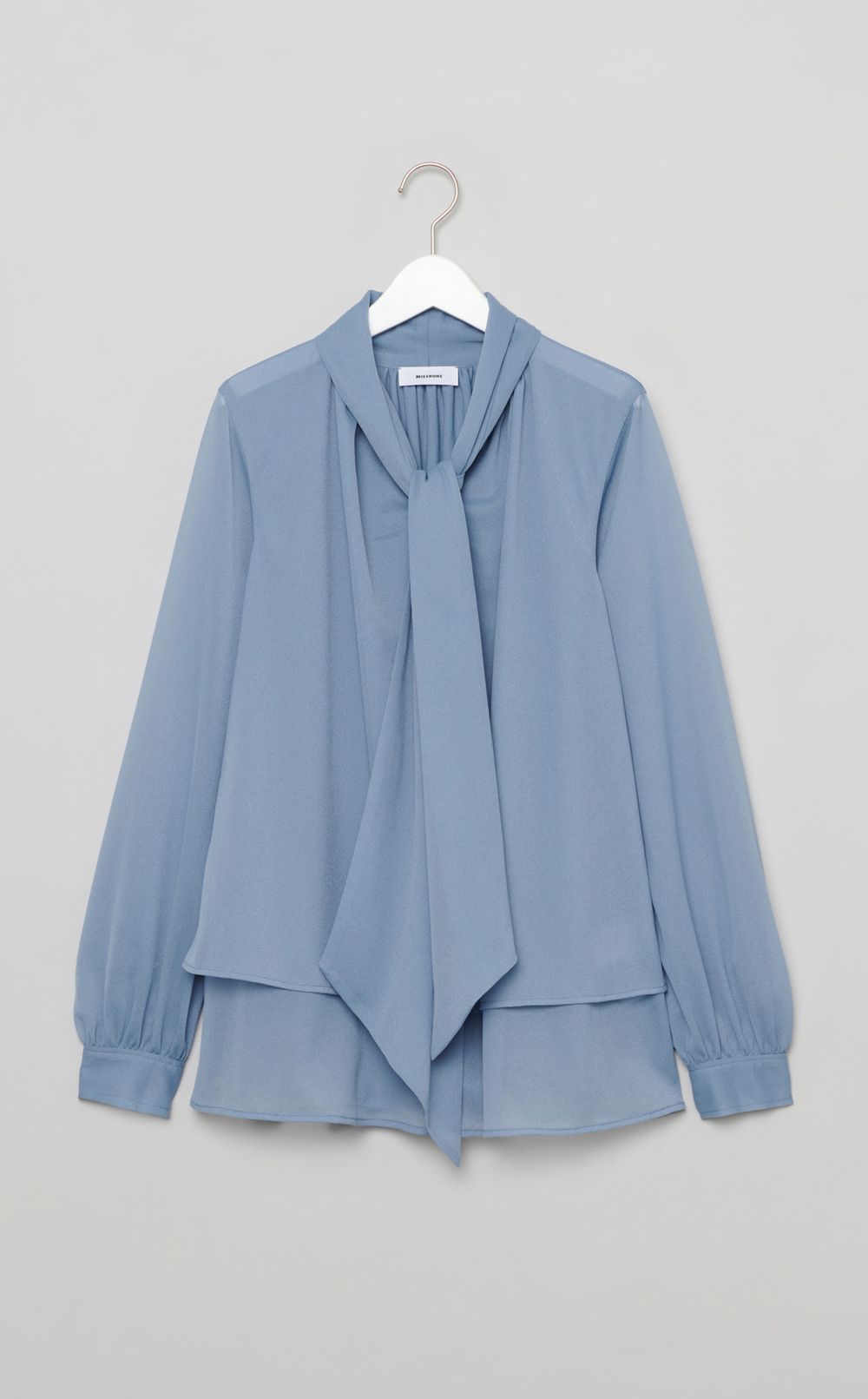 チュールボウタイブラウス