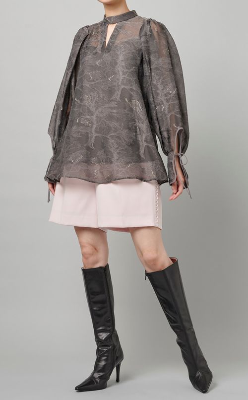 スカラップモチーフハーフパンツ