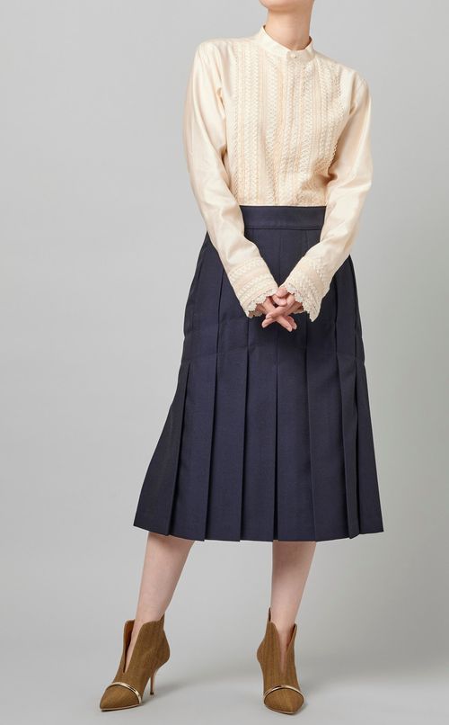 タックプリーツスカート