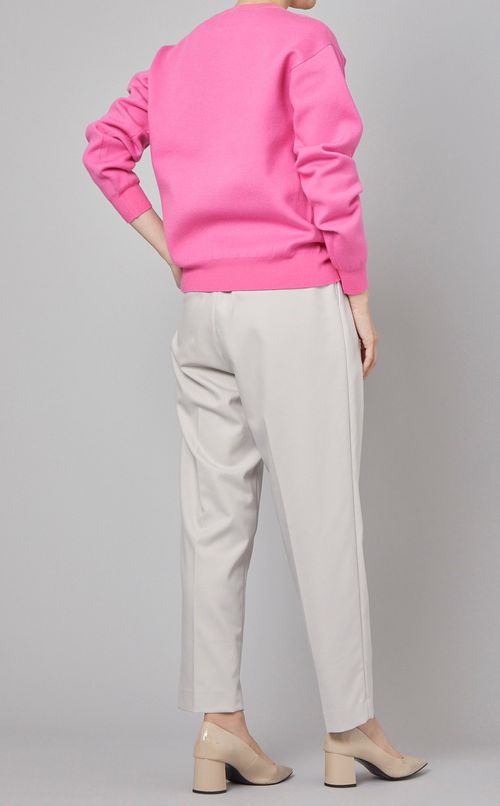 ハイウエストテーパードパンツ