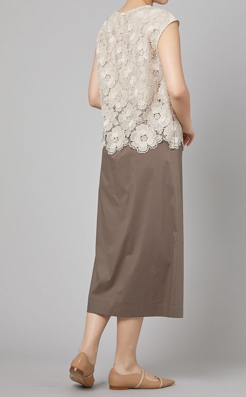 フラワーレースブラウス