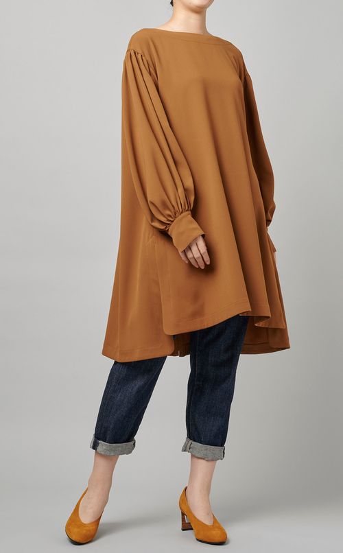 ボリュームスリーブチュニック