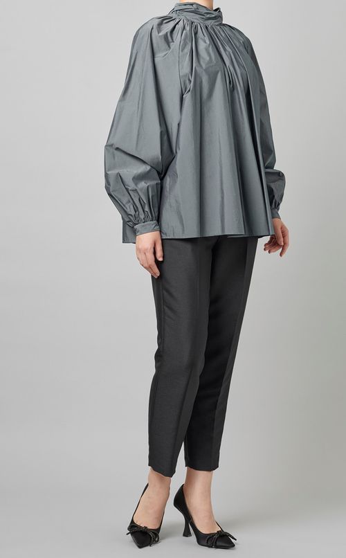 2wayボウタイブラウス