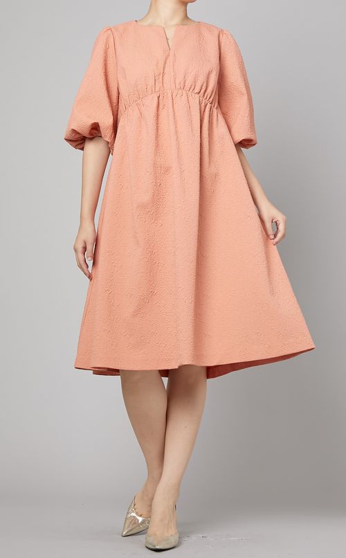 ジャガードミニワンピース