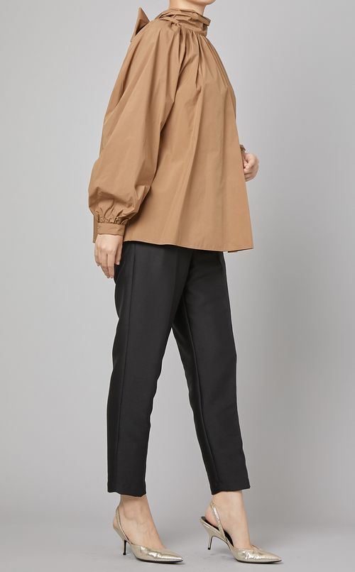 2wayボウタイブラウス