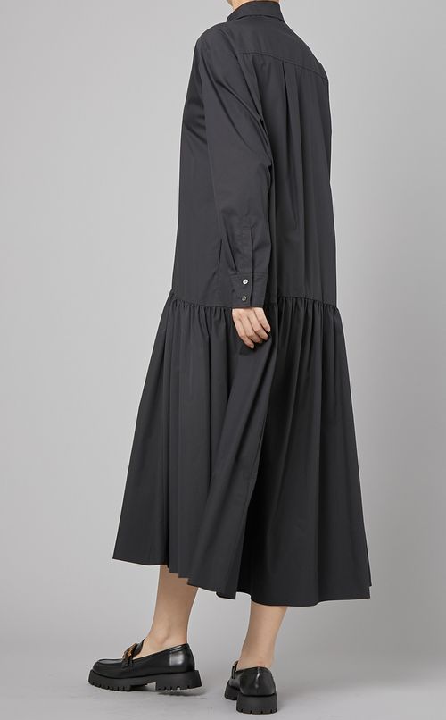 ティアードシャツワンピース