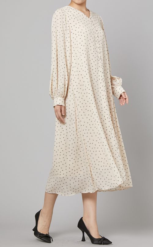 2wayプリントワンピース