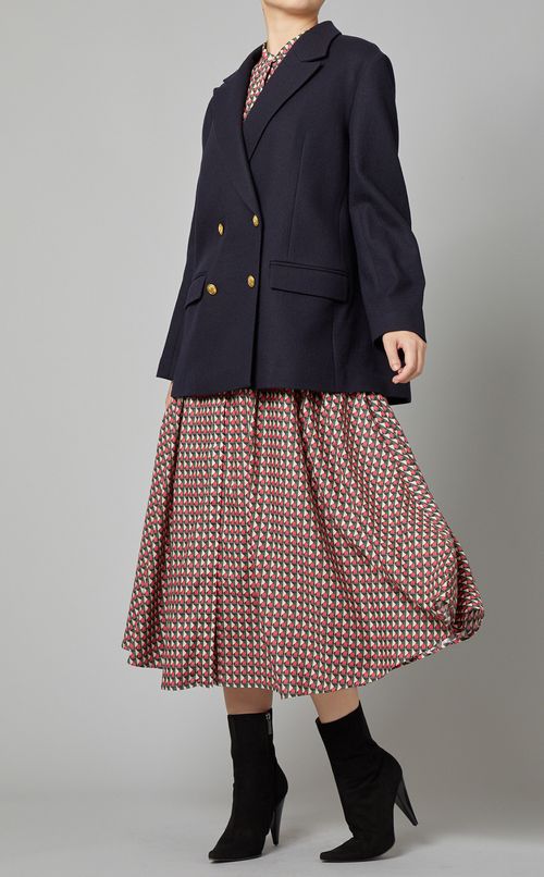 ダブルブレストテーラードジャケット