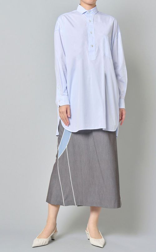 スクエアチュニックプルオーバー