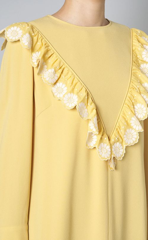 たんぽぽレースワンピース