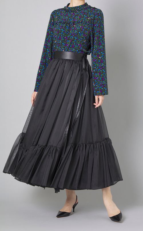 さくらんぼプリントブラウス