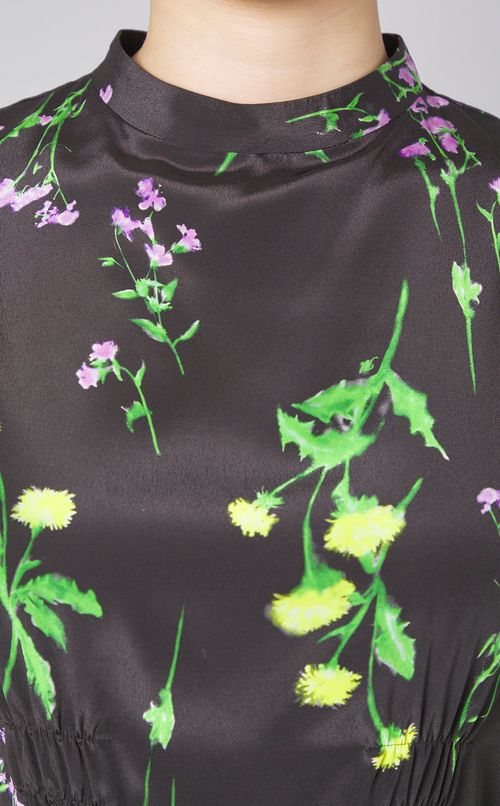 たんぽぽプリントワンピース