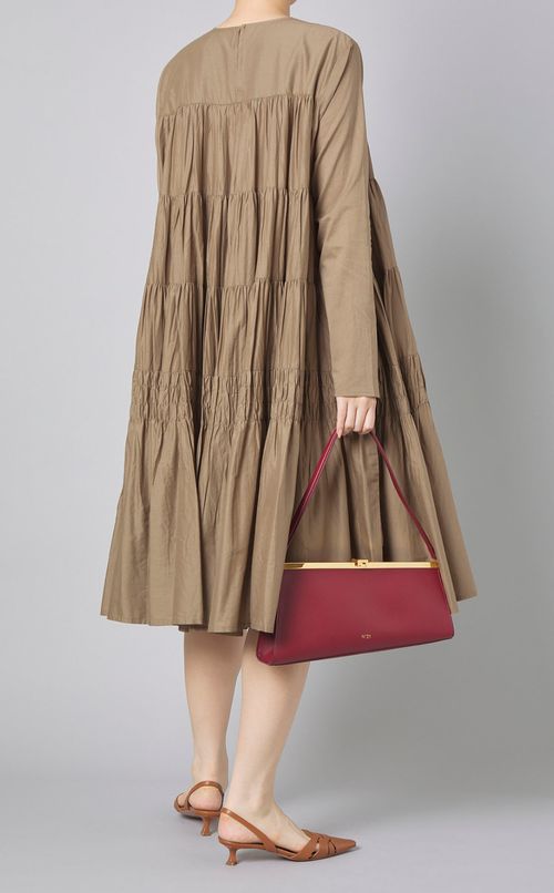 アシンメトリーレザーバッグ