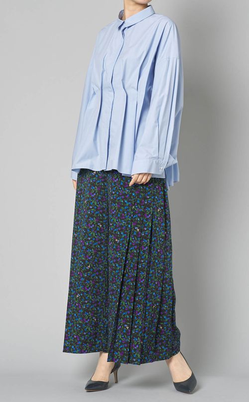 さくらんぼプリントフレアパンツ