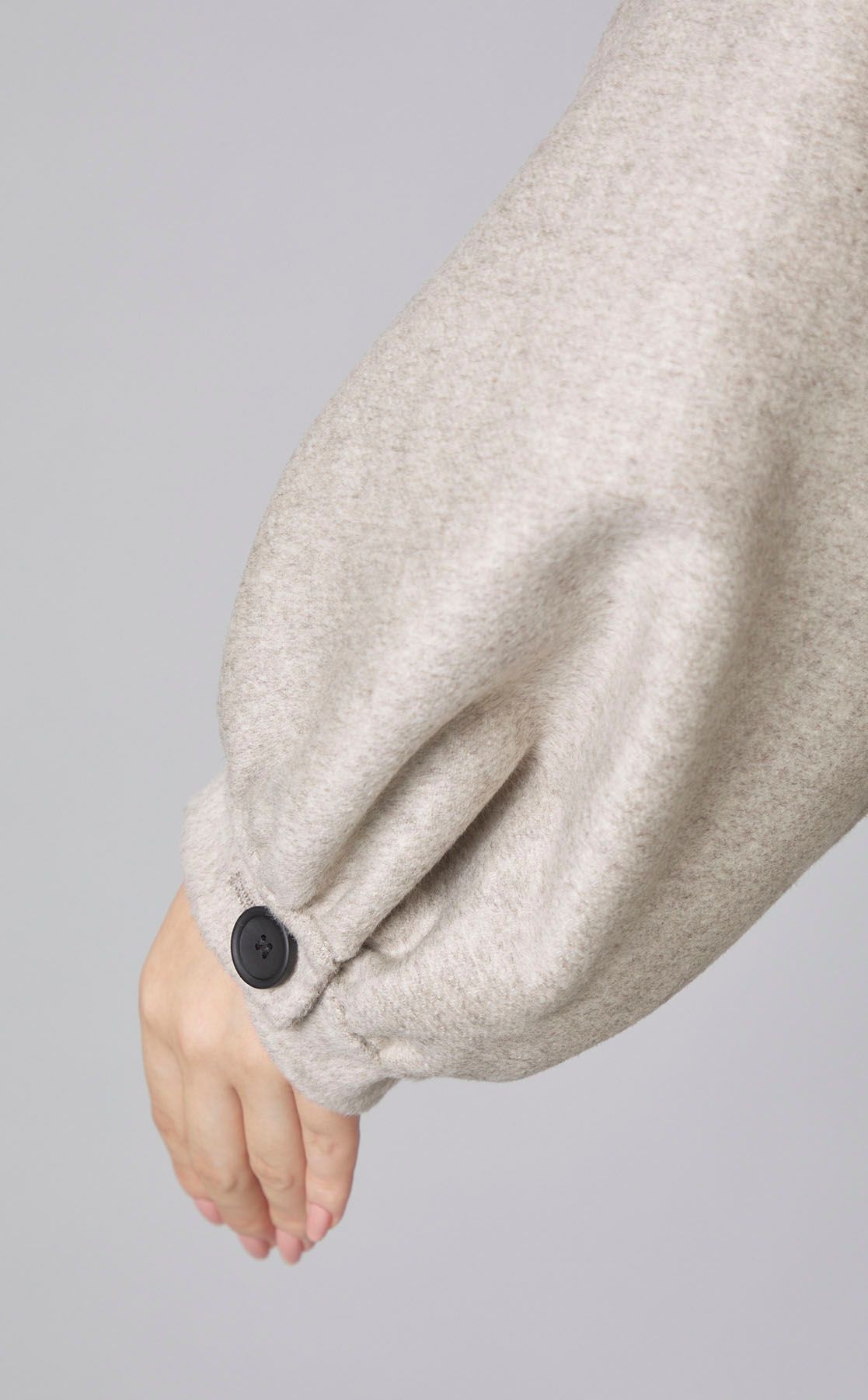 ADORE｜バイカラーリバーノーカラーコート