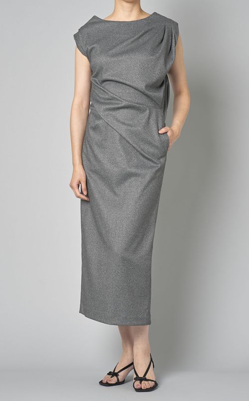 ドレープホームスパンカットワンピース