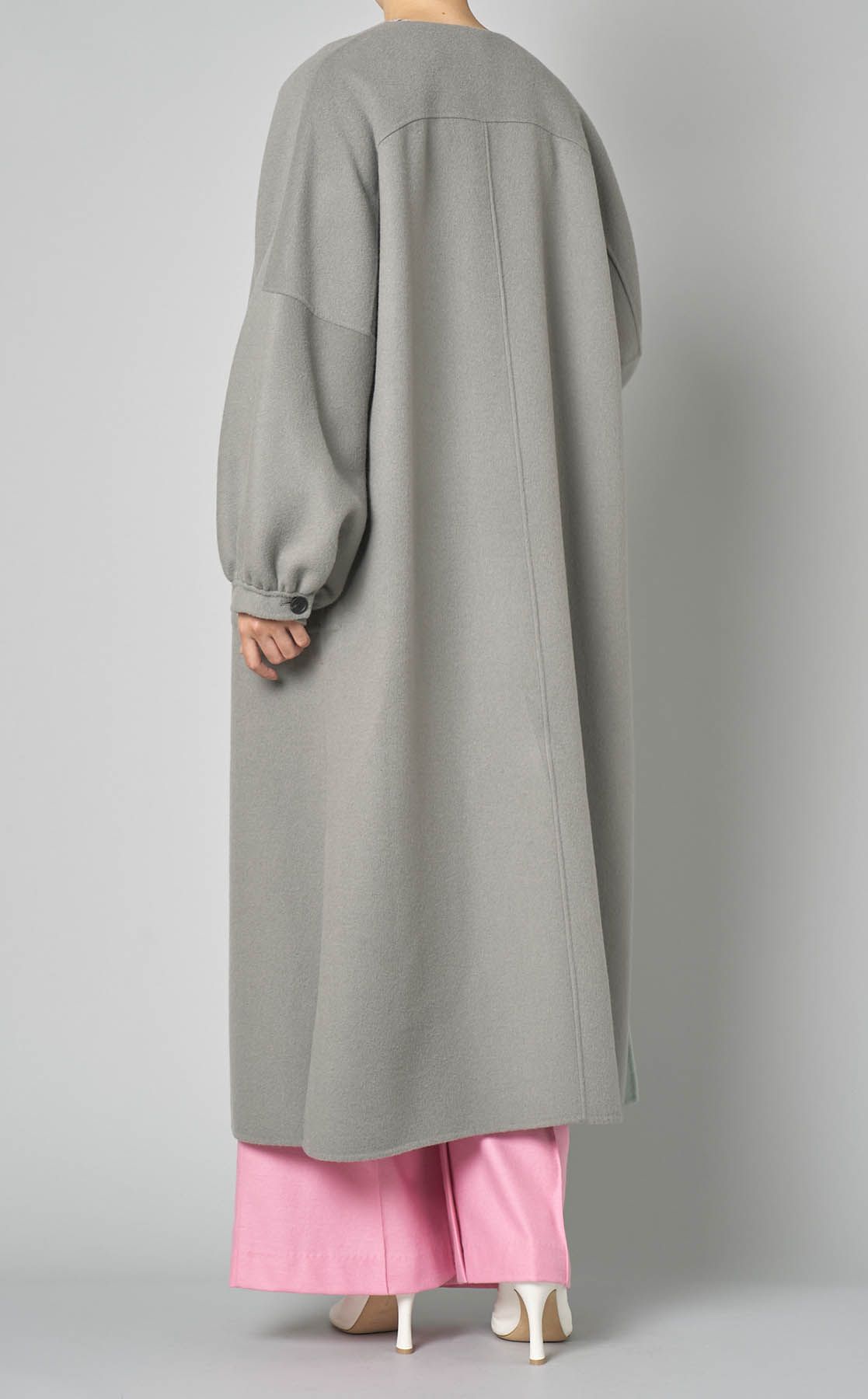 ADORE｜バイカラーリバーロングコート