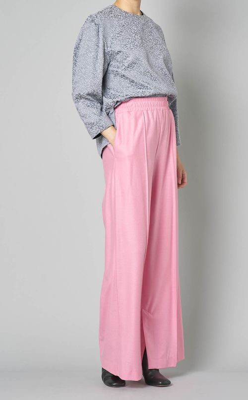 ウールセンタープレスワイドパンツ