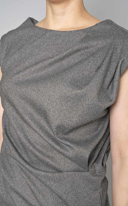 ドレープホームスパンカットワンピース