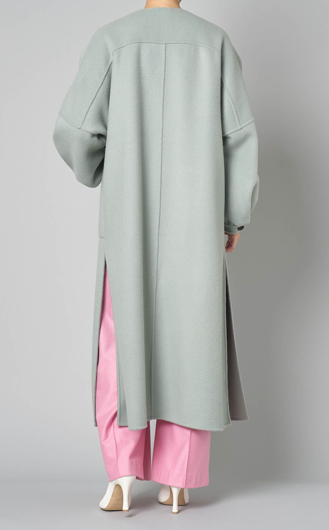 ADORE｜バイカラーリバーロングコート