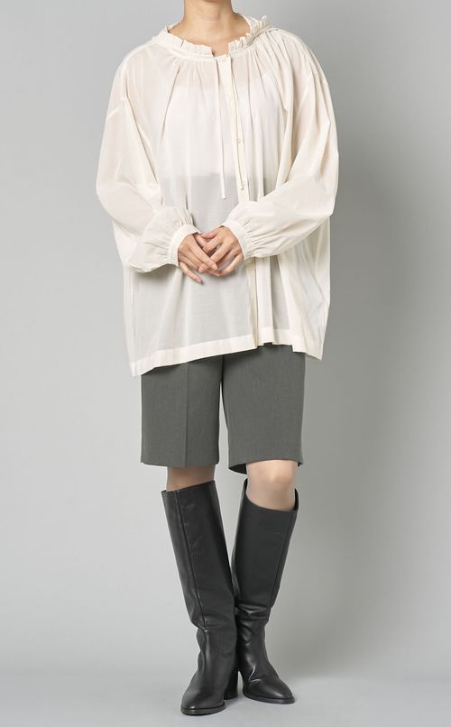 クリアツイルバミューダパンツ