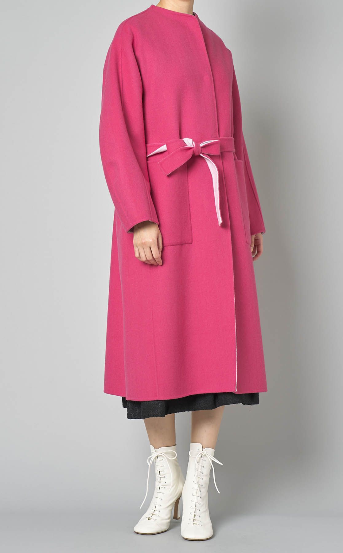 ADORE｜2トーンリバーロングコート