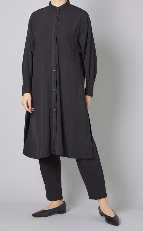 ジョーゼットチュニックブラウス