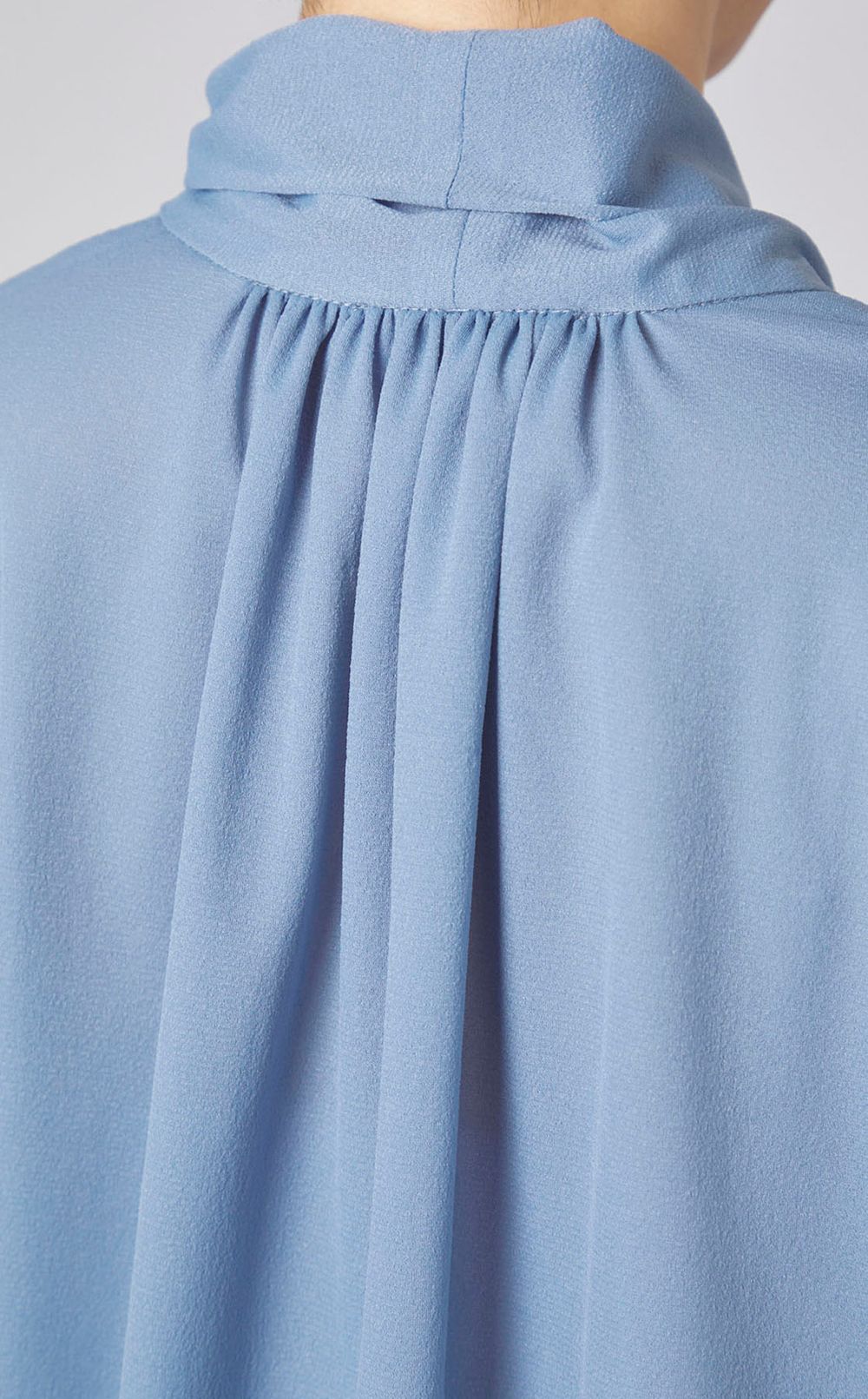 チュールボウタイブラウス