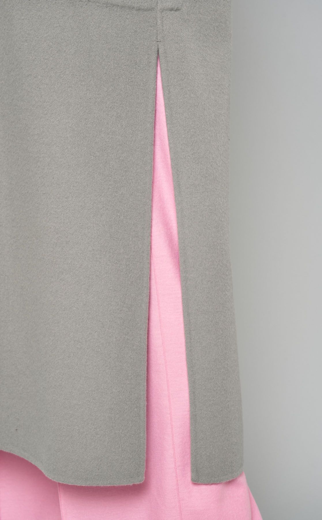 ADORE｜バイカラーリバーロングコート