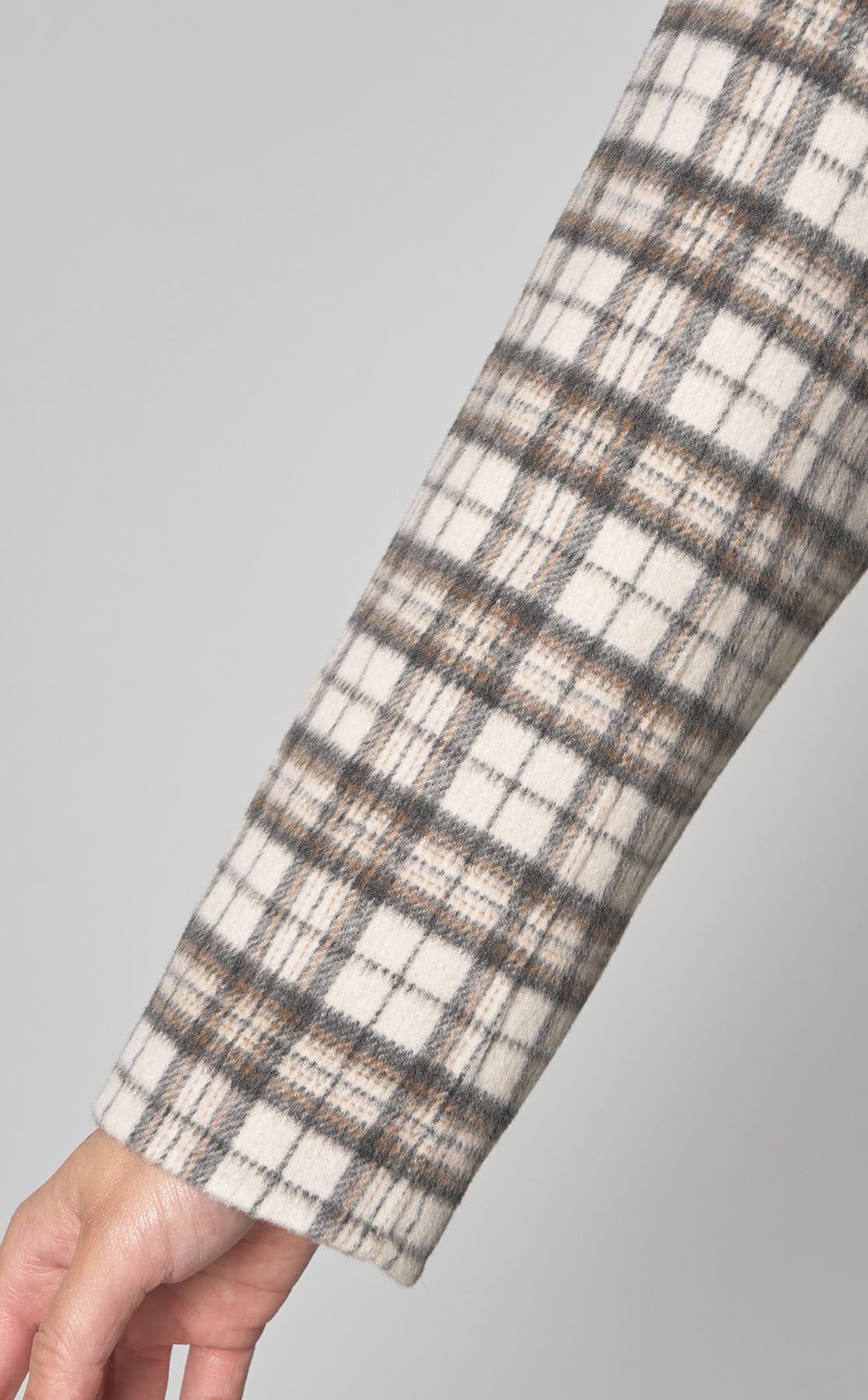 AMACA｜チェックリバーロングコート