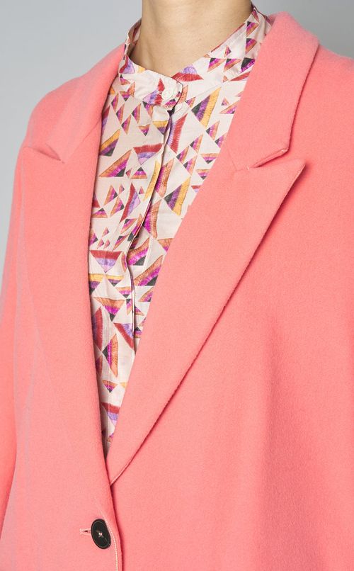 ウールシングルチェスターコート