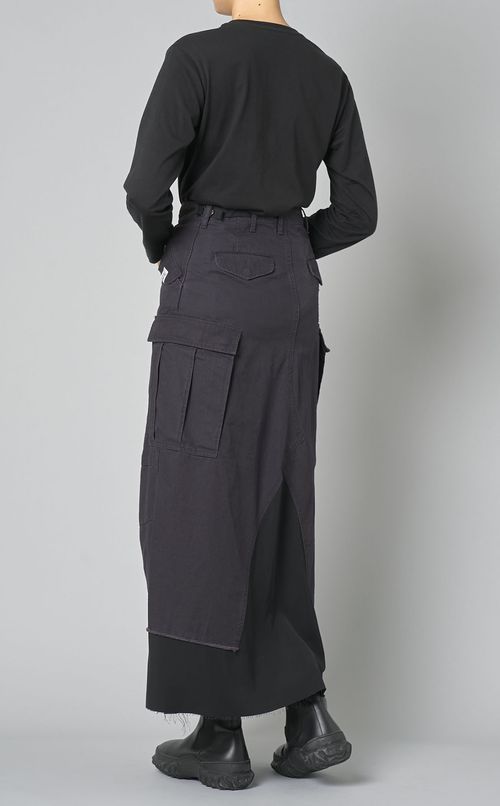 ミリタリーパンツコンバインスカート