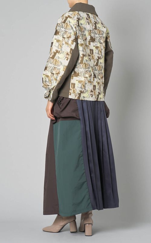 マルチプリントリバーシブルブルゾン