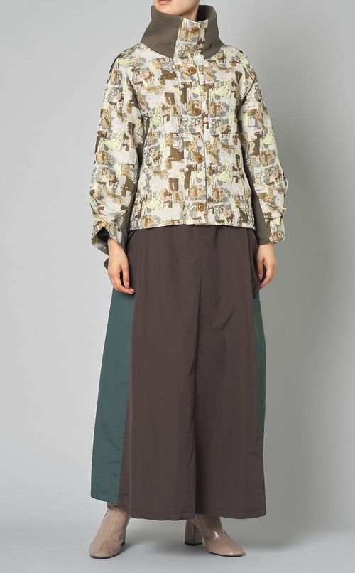 マルチプリントリバーシブルブルゾン