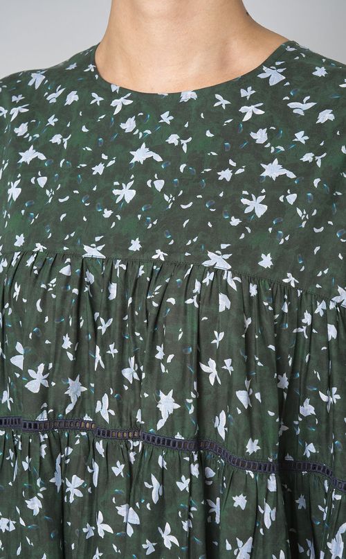 MAIDA MIDIプリントワンピース