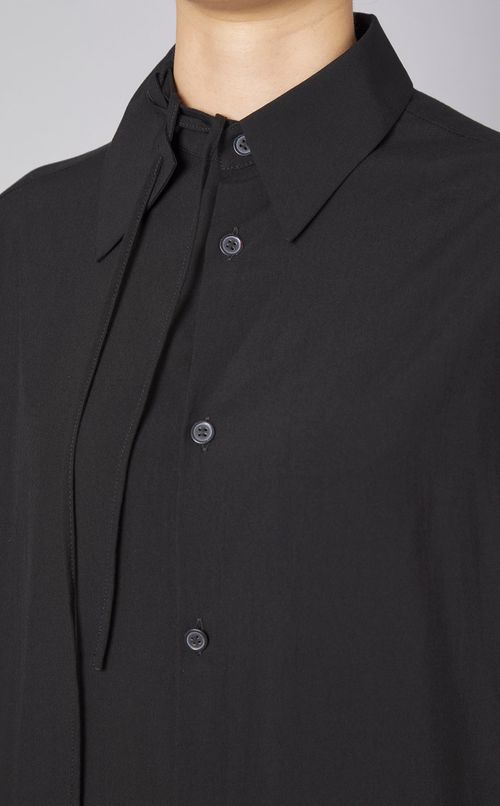 レースアップアシメトリーワンピース