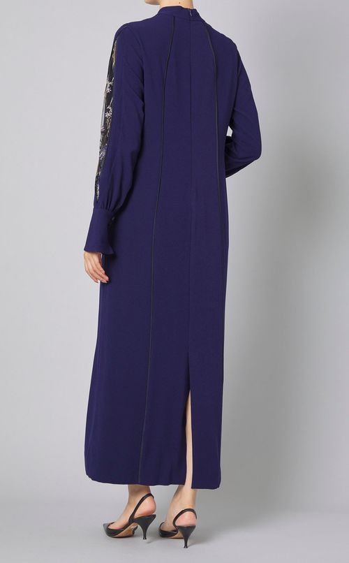 スリーブレースロングドレープ