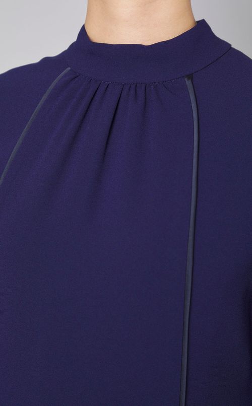 スリーブレースロングドレープ