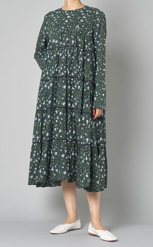 MAIDA MIDIプリントワンピース