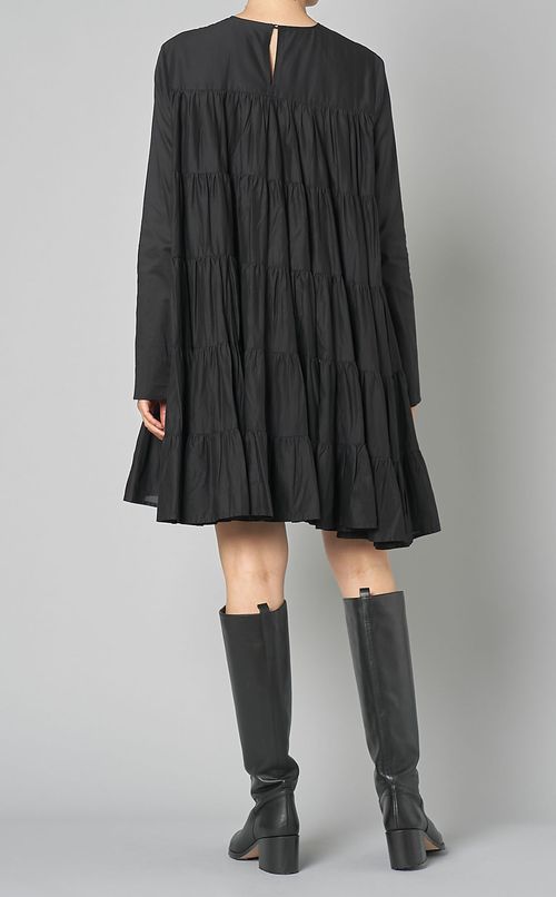 SOLIMANティアードミニワンピース