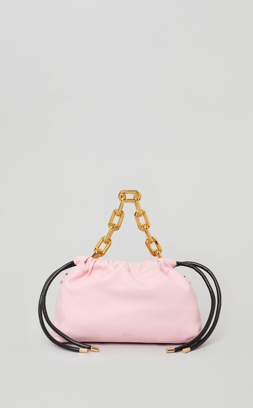 チェーンショルダーレザーバッグ